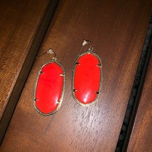 Kendra Scott Red Earrings
